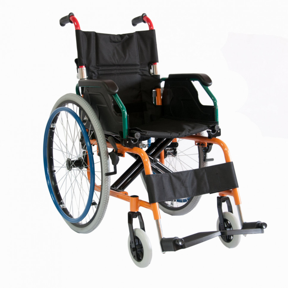 Кресло-коляска механическая алюминиевая FS 980 LA (41 см)