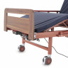 Кровать электрическая DB-7 (МЕ-2028Д-00) ЛДСП (коричневый) с матрасом