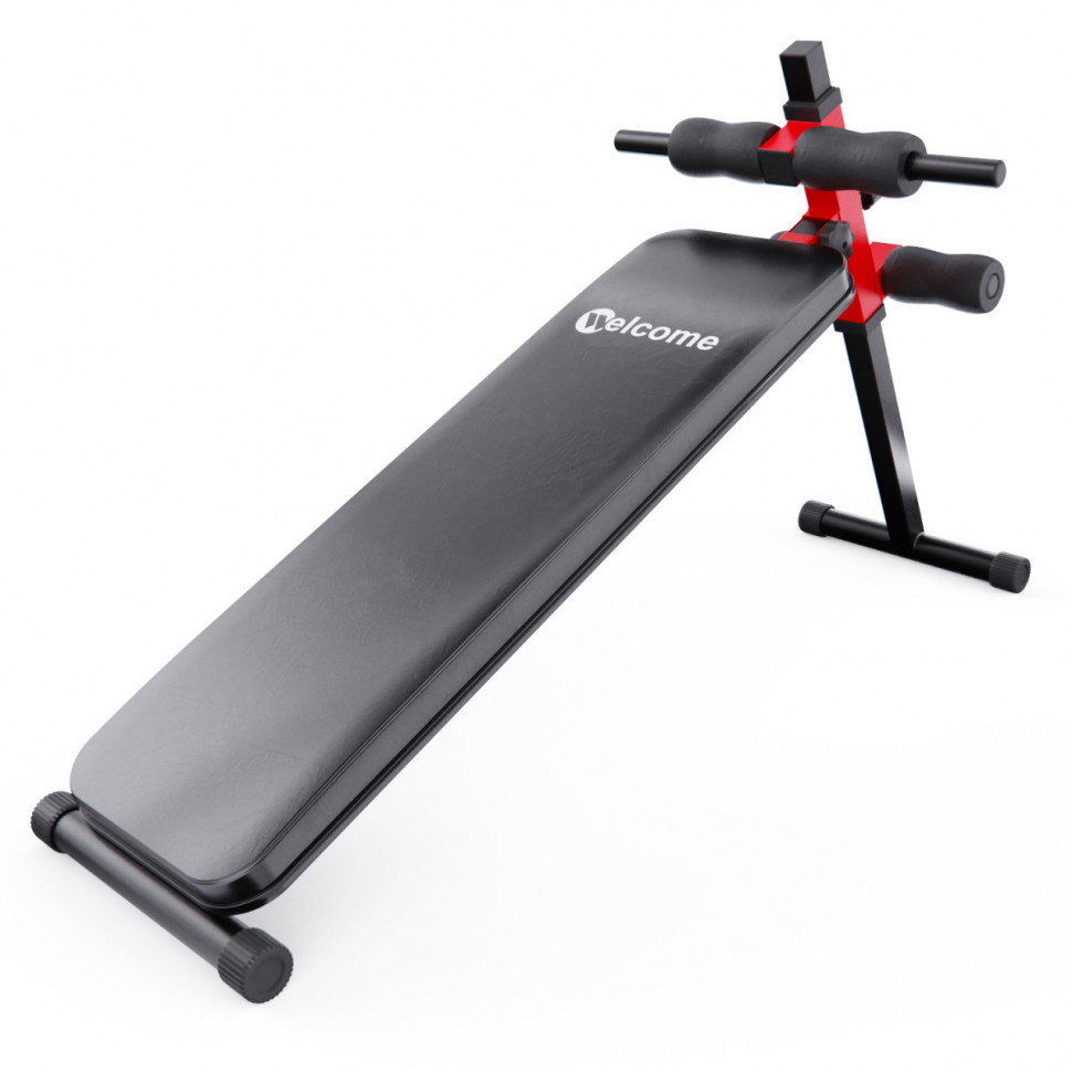 Скамья для пресса регулируемая DFC WRK-1008 / до 120 кг